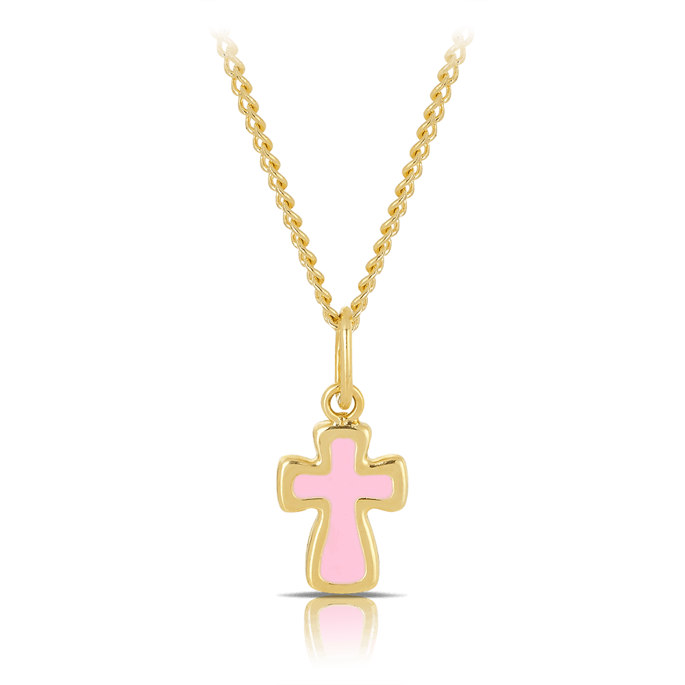 Kids 14k Yellow Gold Filled Polished Cross Pendant | Children's Necklaces &  Pendants | Jewelry & Watches | Shop The Exchange